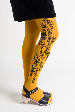 FLORA Tights Yellow