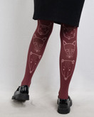 TOTEEMIELÄIMET Tights Burgundy 70 den
