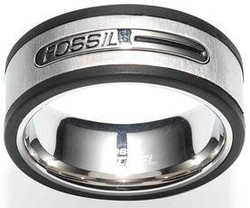 FOSSIL JF80771 TERÄS SORMUS | TOIMITUSKULUT 0€