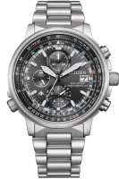 Citizen Eco-Drive Sky Pilot Radiocontrol AT8300-58E rannekello 
