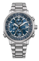 Citizen Eco-Drive Sky Pilot Radiocontrol AT8300-58L rannekello