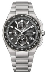 Citizen Eco-Drive Radiocontrol AT8390-55E titanium rannekello 