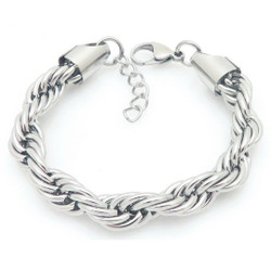 Teräs Cordelli rannekoru 10mm