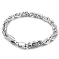 Teräs Cordelli rannekoru 6mm