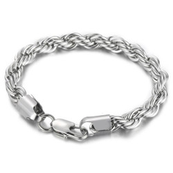 Teräs Cordelli rannekoru 8mm