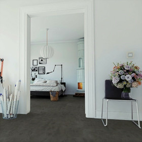 Styksin rantakivi vinyylilaatta (integroitu askeläänieriste)