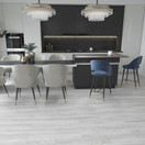 Jatul hopeatammi vinyylilankku