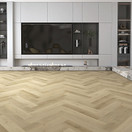 Aino vaalea tammi kalanruotovinyyli (integroitu askeläänieriste)