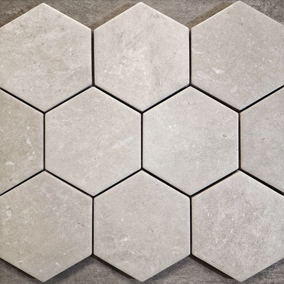 Altonia Cement Hex matta 10x11,6 cm seinä- ja lattialaatta