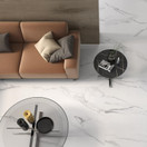 Marmore Calanga White kiiltävä 60x120 cm seinä- ja lattialaatta