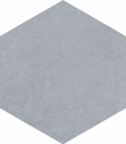 Cusco Hex Grey matta 14x16 cm seinä- ja lattialaatta