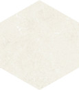 Cusco Hex Ivory matta 14x16 cm seinä- ja lattialaatta