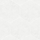 Cusco Hex White matta 14x16 cm seinä- ja lattialaatta