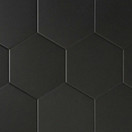 Estate Hex Black matta 14x16 cm seinä- ja lattialaatta