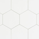 Estate Hex White matta 14x16 cm seinä- ja lattialaatta