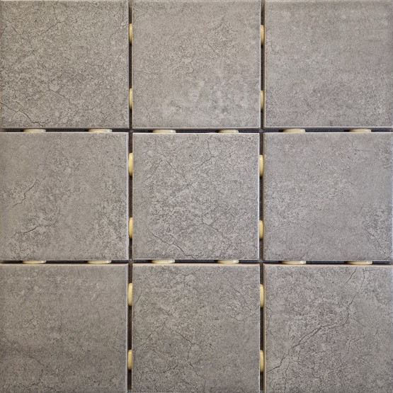 Festive Grey matta 10x10 cm lattialaatta