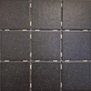 Fossano Black matta 10x10 cm lattialaatta