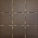 Fossano Brown matta 10x10 cm lattialaatta