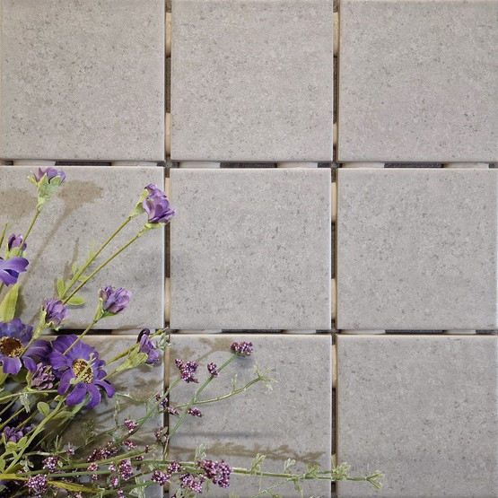 Fossano Light Grey matta 10x10 cm lattialaatta