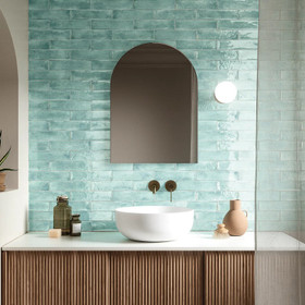 Funktion Aquamarina kiiltävä 6x25 cm seinä- ja lattialaatta