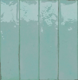 Funktion Aquamarina kiiltävä 6x25 cm seinä- ja lattialaatta