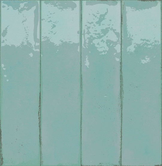 Funktion Aquamarina kiiltävä 6x25 cm seinä- ja lattialaatta