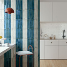 Funktion Bianco kiiltävä 6x25 cm seinä- ja lattialaatta