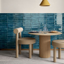 Funktion Blue kiiltävä 6x25 cm seinä- ja lattialaatta