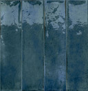 Funktion Blue kiiltävä 6x25 cm seinä- ja lattialaatta