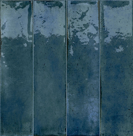 Funktion Blue kiiltävä 6x25 cm seinä- ja lattialaatta