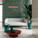 Funktion Smeraldo kiiltävä 6x25 cm seinä- ja lattialaatta