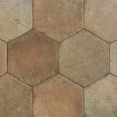 Ground Hex Terra matta 14x16 cm seinä- ja lattialaatta