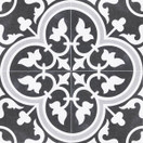 History Jugend Edinburgh Black 25x25 cm seinä- ja lattialaatta