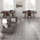 History Jugend Edinburgh Grey 25x25 cm seinä- ja lattialaatta