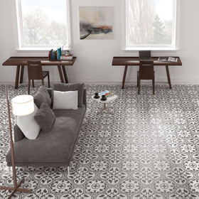 History Jugend Edinburgh Grey 25x25 cm seinä- ja lattialaatta