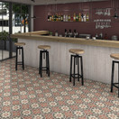 History Jugend Havanna Rosso 25x25 cm seinä- ja lattialaatta