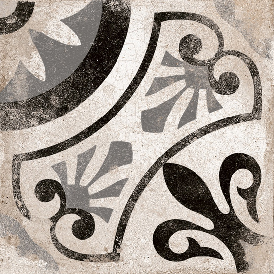 History Jugend Kaivopuisto Gris 22,5x22,5 cm seinä- ja lattialaatta