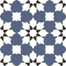 History Jugend Neljäs Linja Azul 22,5x22,5 cm seinä- ja lattialaatta