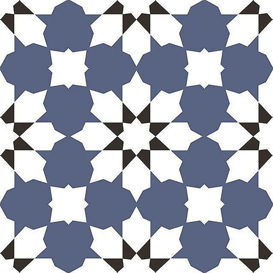 History Jugend Neljäs Linja Azul 22,5x22,5 cm seinä- ja lattialaatta