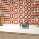 History Jugend Neljäs Linja Marron 22,5x22,5 cm seinä- ja lattialaatta