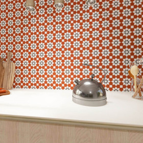 History Jugend Neljäs Linja Marron 22,5x22,5 cm seinä- ja lattialaatta