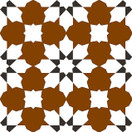 History Jugend Neljäs Linja Marron 22,5x22,5 cm seinä- ja lattialaatta