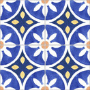 History Jugend Santa Cruz Blue 25x25 cm seinä- ja lattialaatta