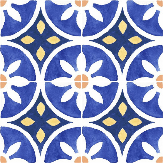 History Jugend Santa Cruz Blue 25x25 cm seinä- ja lattialaatta