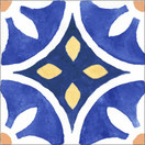 History Jugend Santa Cruz Blue 25x25 cm seinä- ja lattialaatta