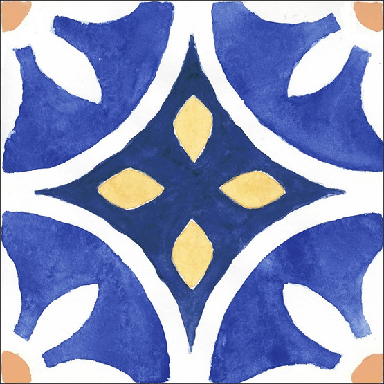 History Jugend Santa Cruz Blue 25x25 cm seinä- ja lattialaatta