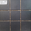 Island Black matta 10x10 cm lattialaatta