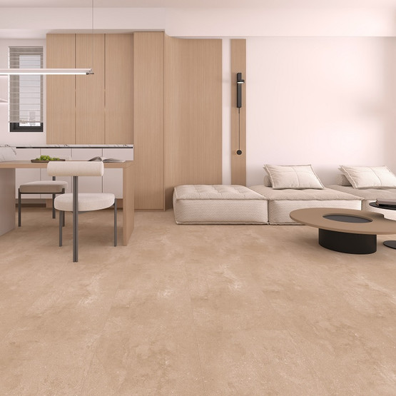 Loviattaren lumokivi vinyylilaatta (integroitu askeläänieriste)