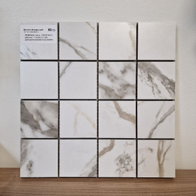 Marmore Bologna Gold matta 7x7 cm mosaiikki seinä- ja lattialaatta