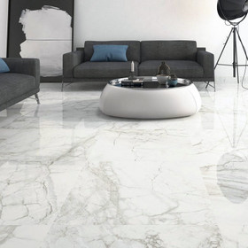 Marmore Luna Blanco kiiltävä 60x60 cm seinä- ja lattialaatta
